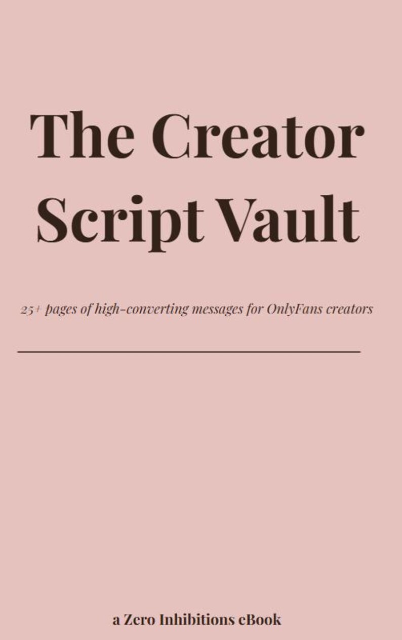 Onlyfans Message Templates | Chat Scripts & DM Conversations | Creator ...