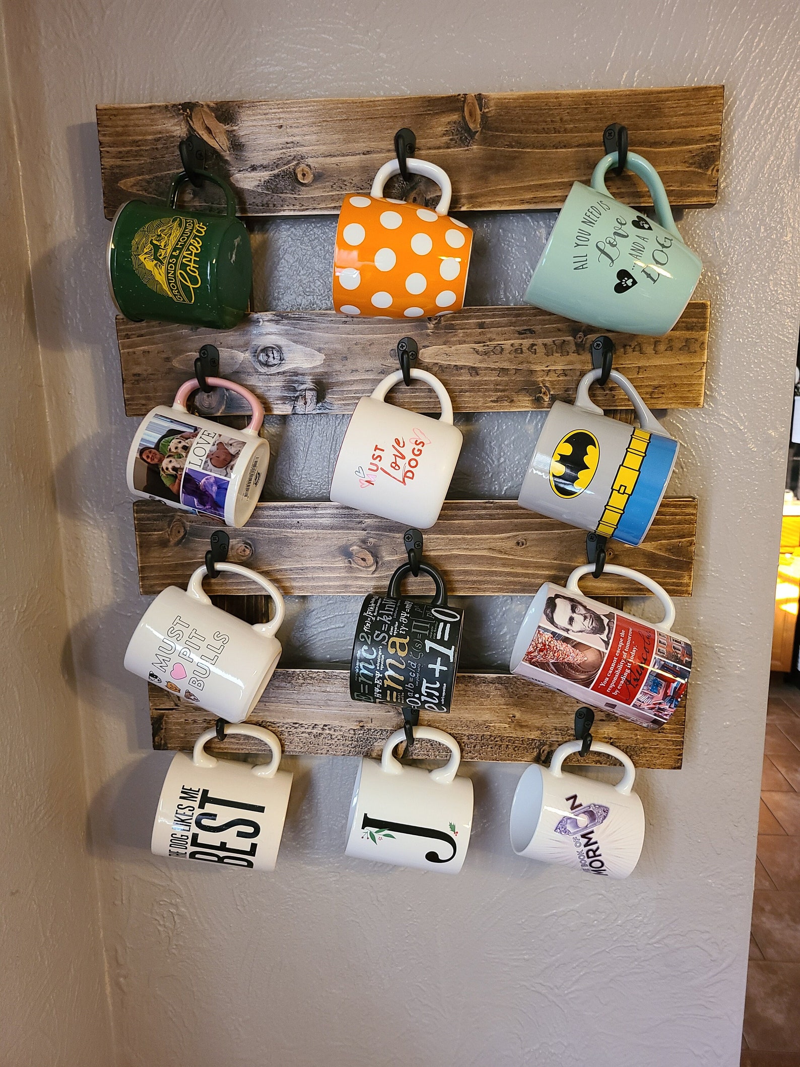 Coffee Mug Rack, 12 Ct. - Etsy