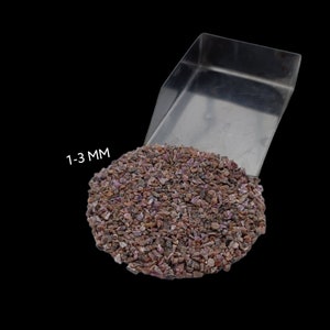 Crushed Ruby 1-3 MM For Stone Inlay, Ruby Gemstone Coarse For Healing Stone Powder, Woodworking, Painting Art Inlay, Ring Inlay Powder