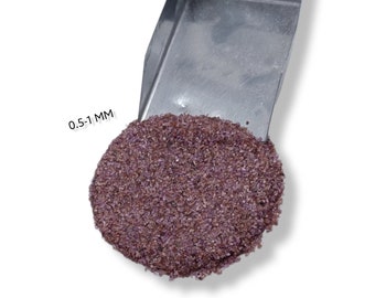 Zerkleinerte natürliche rote Granat Edelstein grob 0,5-1 MM Großhandel Pulver Stein Inlay Pulver Granat am besten für Holzarbeiten Inlay Stein Heilpulver