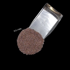 Crushed Ruby 0.5-1 MM For Stone Inlay, Ruby Gemstone Coarse For Healing Stone Powder, Woodworking, Painting Art Inlay, Ring Inlay Powder