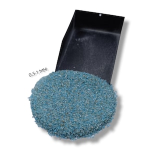 AAA+ Premium Crushed Apatite Coarse Gemstone Powder 0.5-1 MM Natural Stone Healing Powder Apatite Woodworking & Ring Resin Inlay Crush Stone