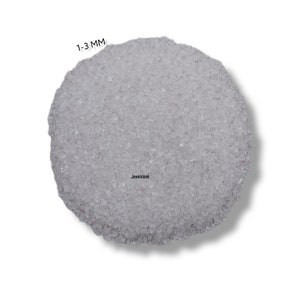Crushed Rose Quartz Gemstone Coarse 1 to 3 MM Rose Quartz Powder For Making Jewelry, Ring Inlay, Woodwork Art, Stone Healing Powder