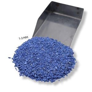 Crushed Dark Blue Sodalite 1 to 3 MM For Stone Inlay, Sodalite Gemstone Coarse For Healing Stone Powder, Woodworking, Painting Art Inlay