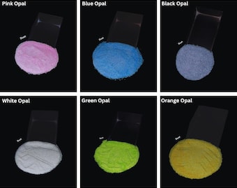 Verpletterd Ethiopisch Opaal Stof Edelsteen Poeder Ringinzet Sprankelend Multi Fire Opal Premium inlegmateriaal Zand voor sieraden en houtwerk Inlegwerk