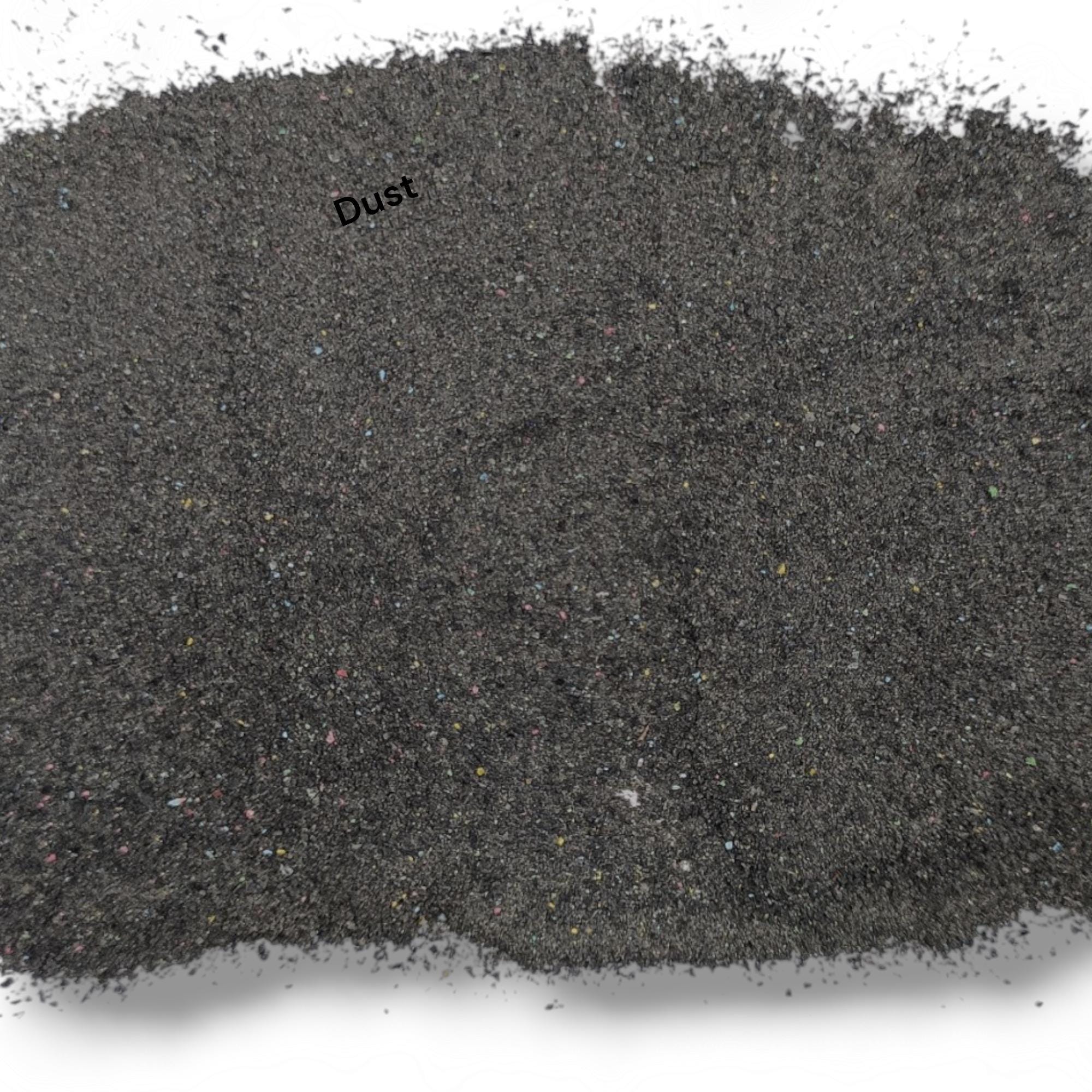 Poudre D’obsidienne Noire Naturelle – Pierre Précieuse Concassée – Poussière Fine – Inde