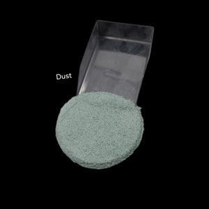 AAA+ Crushed Green Jade Gemstone Dust Powder Very Fine Crushed Raw Sand Green Jade Stone Inlay Powder Stone Healing Powder Woodwork Powder