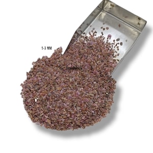 Crushed Ruby Gemstone Coarse 1-3 MM Ruby Stone Powder For Woodworking Inlay, Ring Inlay, Resin Art Inlay, Crushed Coarse Stone Healing
