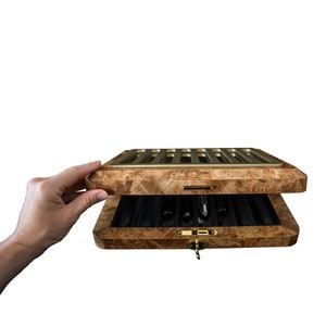 Mirti Wood Pen Display Pencil Display Pen Display Cabinet New Job Gift  Unique Pen Holder Luxury Pen Case New Year's gift