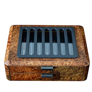 Oak Root Pen Display  Pen Collection Storage Case Office Desk Organizer Unique Christmas Gift  Pen Collector Gift Idea  Gift for New Office