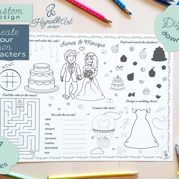 Wedding Place Mats - Etsy