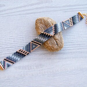 Set of 3 EVEN Count Peyote bracelet patterns, Miyuki Delica Geometric Bracelet PDF Pattern, Fill your wrist, Beading instant download image 5