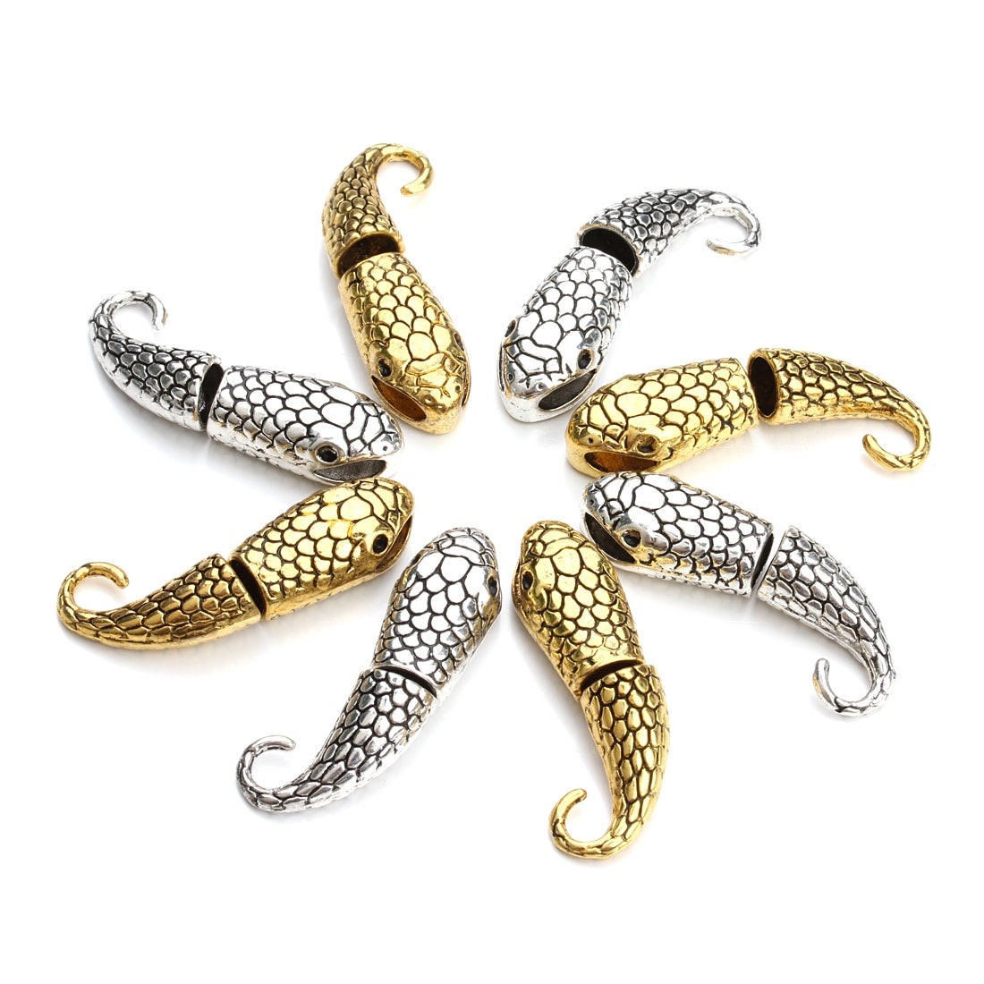 Snake head and tail clasp clearance