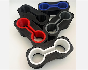 Inserto portavasos para Hyundai I30/I30N 3 (PD): compatible con portavasos OEM