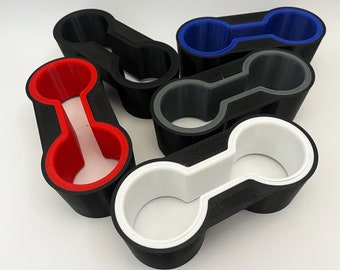 Inserto portavasos para Ford Fiesta 7 (JA8): compatible con portavasos OEM