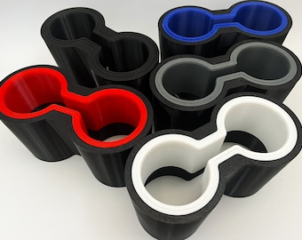 Inserto portavasos para VW Polo 5 (6R/6C): compatible con portavasos OEM