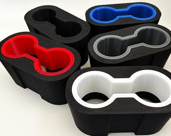Inserto portavasos para Audi Q2 (GA): compatible con portavasos OEM