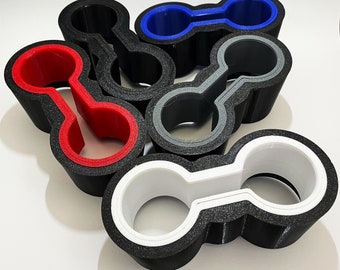 VW Touran 1 (1T1/1T2) Cupholder (Base + 2 Inlays) for the cup holder 1T0 863 679