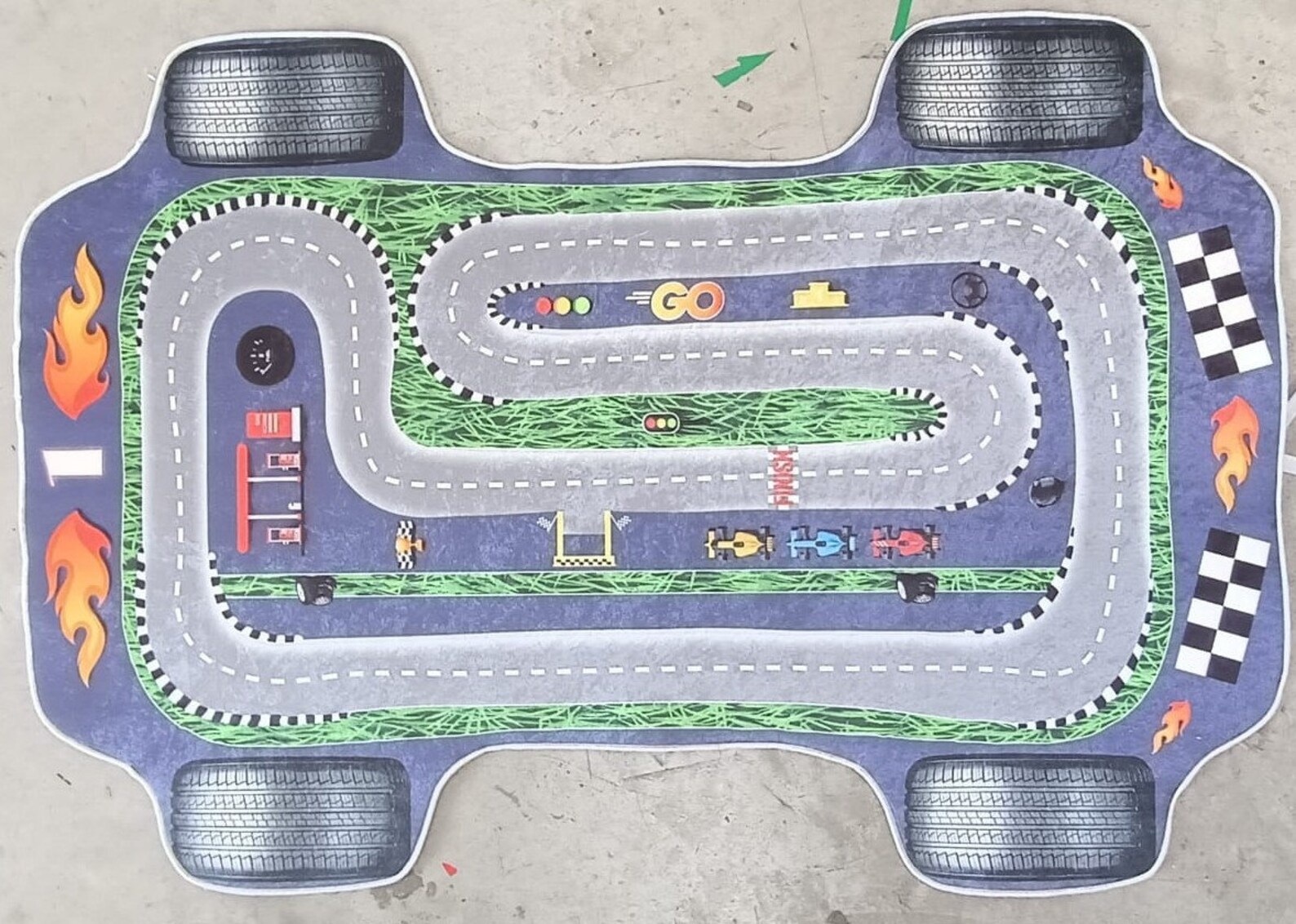 Race Car Rug SC 266 Black F1 Carkids Room Rug Kids Party Etsy