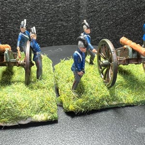 Napoleonic  cannon crews