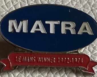 Mantra Le Mans Winner 1972 1974 Insignias de pin deportivo vintage