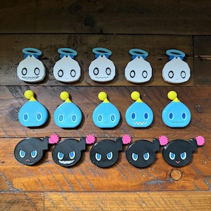 Chao Magnets - Sonic the Hedgehog - 3D Printed Chao Fridge Magnets - Sonic Gifts