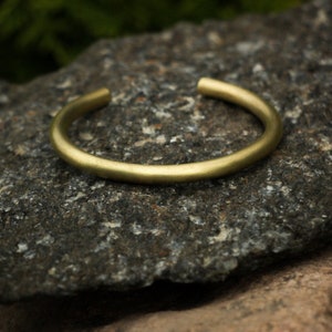 Adjustable Cuff, Boho Brass Bangle, Stacking Thick Golden Bracelet, Gifts For Women Her Mom, Anxiety And Arthritis Healing, Handmade Jewelry