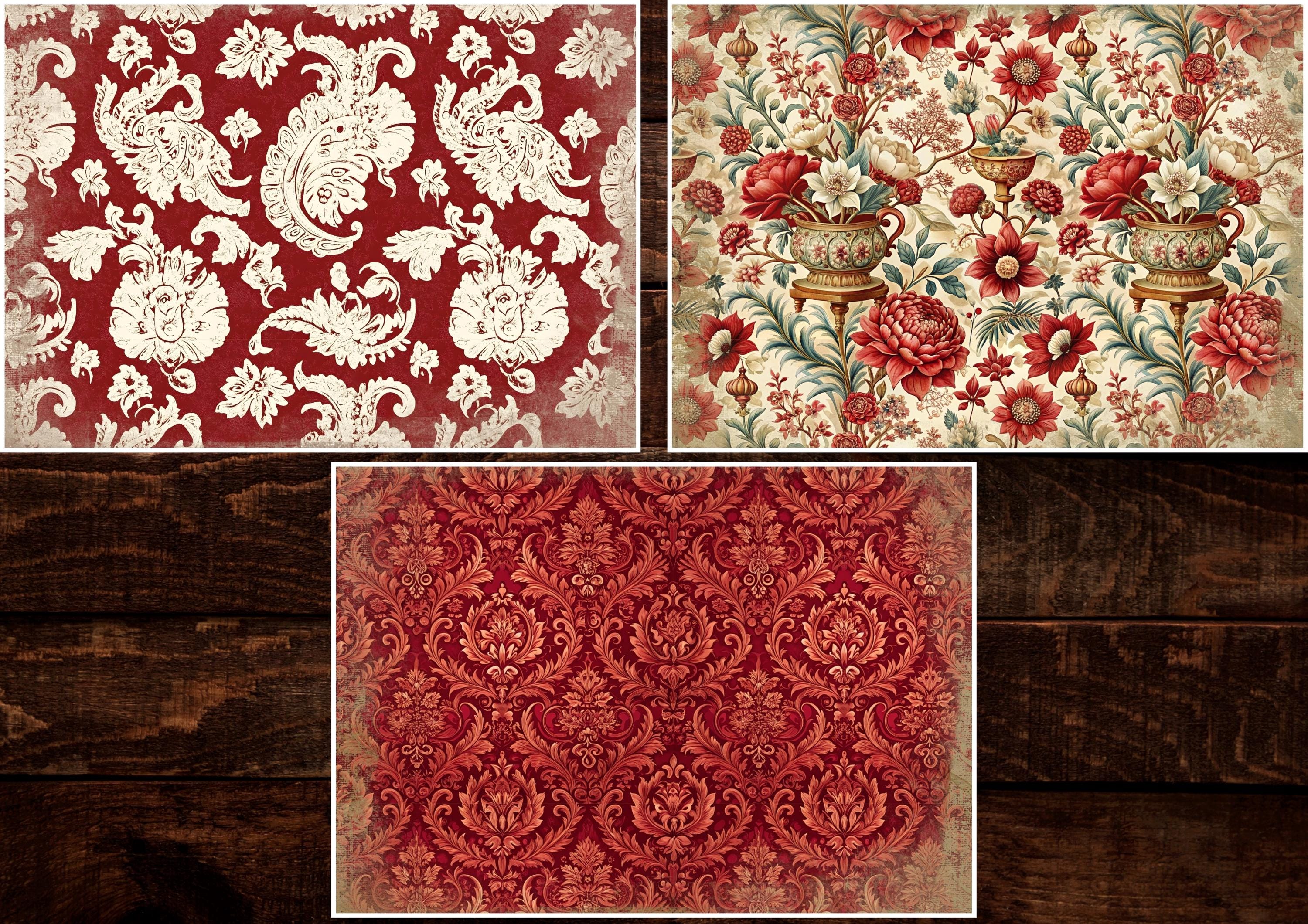 Regency Paper Regency Romance Printable Paper Pack | Digital Scrapbook, Junk Journal ...