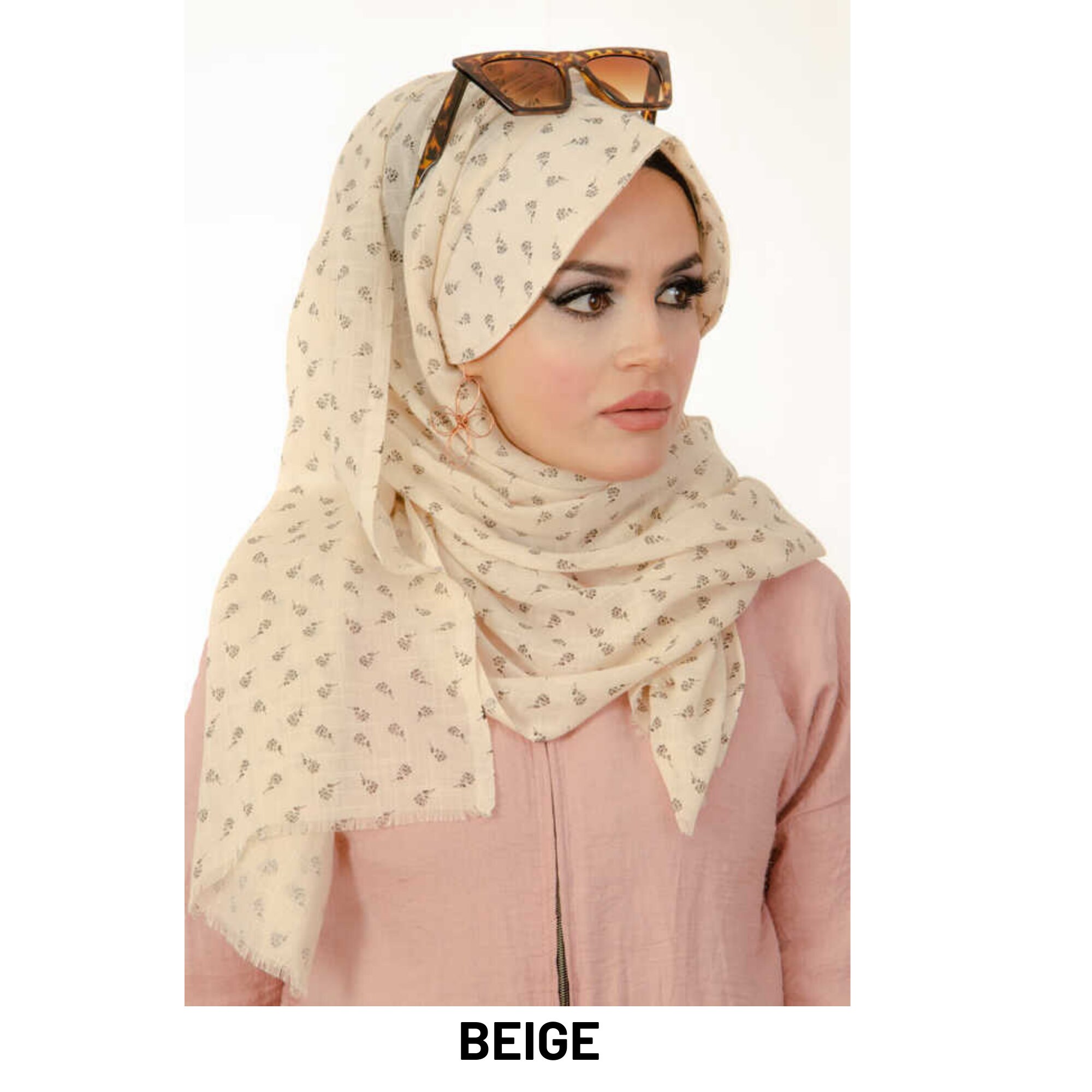 instant hijab with cap