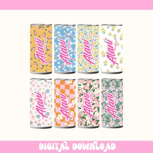 Coquette Energy Drink DTF, Drie Drankjes Png, Preppy Soda Blik Png, Bestseller Png, Verdachte Png, Girly Drink Png, Cafeïneverslaafde Png, Bloemig