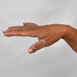 Ringar för avtryckarfinger, artritring, ringar för klubbfinger, ringar för EDS-fingerskena, ringar för avvikelsestöd, ringar i 925 sterlingsilver