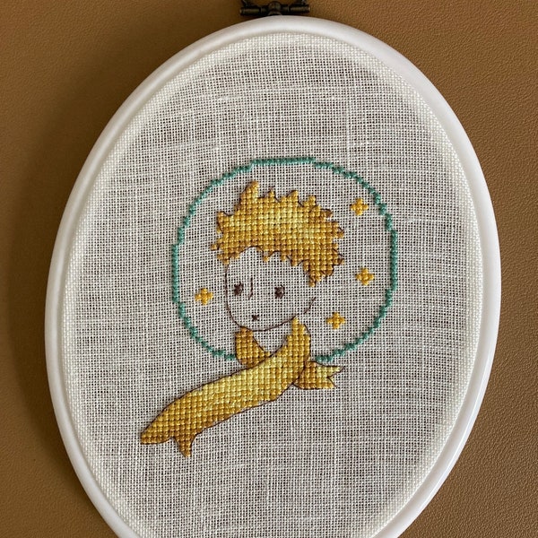 Broderie portrait Le Petit Prince