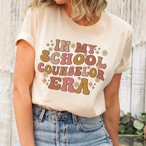 In My School Counselor Era Shirt, Retro School Counselor Shirt, School Counselor Gift, Guidance Counselor Tee, School Psychologist T-Shirt