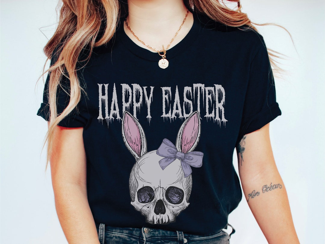 Pastel Goth Easter Shirt, Creepy Cute Easter Shirt, Easter Horror Shirt