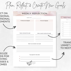 Real Estate Agent Planner Printable Planner Bundle Planner for Realtors ...