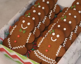 Gourmet Gingerbread Cookie Christmas Gift Box