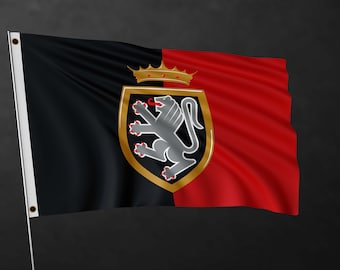 Aosta-Valley Flagge Banner | Italien Region Flaggen | Hochwertige Materialien