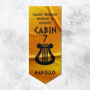 Cabin Six - Athena - Percy Jackson - Camp Half-Blood -  Art Board Print  for Sale by gingerbun