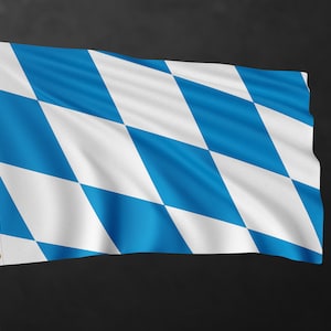 Bavaria Flag Banner | Germany Region Flags | High Quality Materials