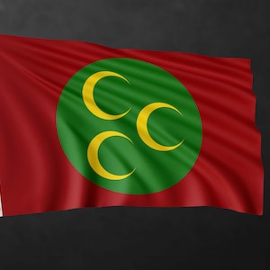 Ottoman Empire 1517-1844 Flag Banner | Historical Flags | High Quality Materials