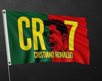 Cristiano Ronaldo Flag Banner | High Quality Materials
