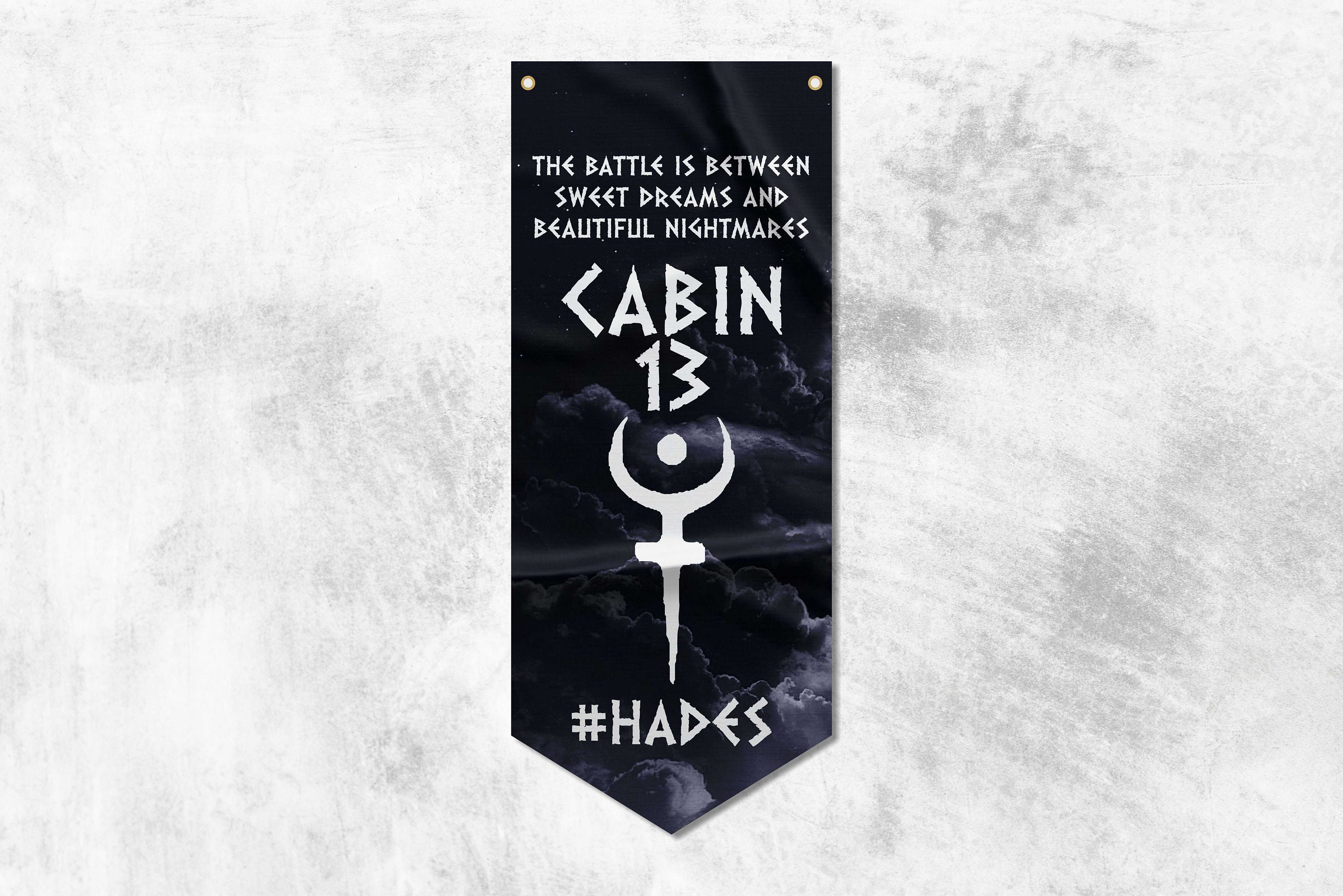 Percy Jackson Camp Half-Blood - Cabin Thirteen 13 - Hades Comforter by  gingerbun