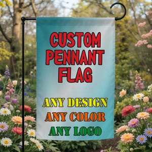 Customizable Garden Flag | Personalized Garden Flag | Home Decor | High Quality Materials | Size: 30x45 cm