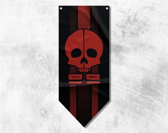 Bad Charge Wimpel Flagge Banner | Hochwertige Materialien | Maße: 50 x 120 cm