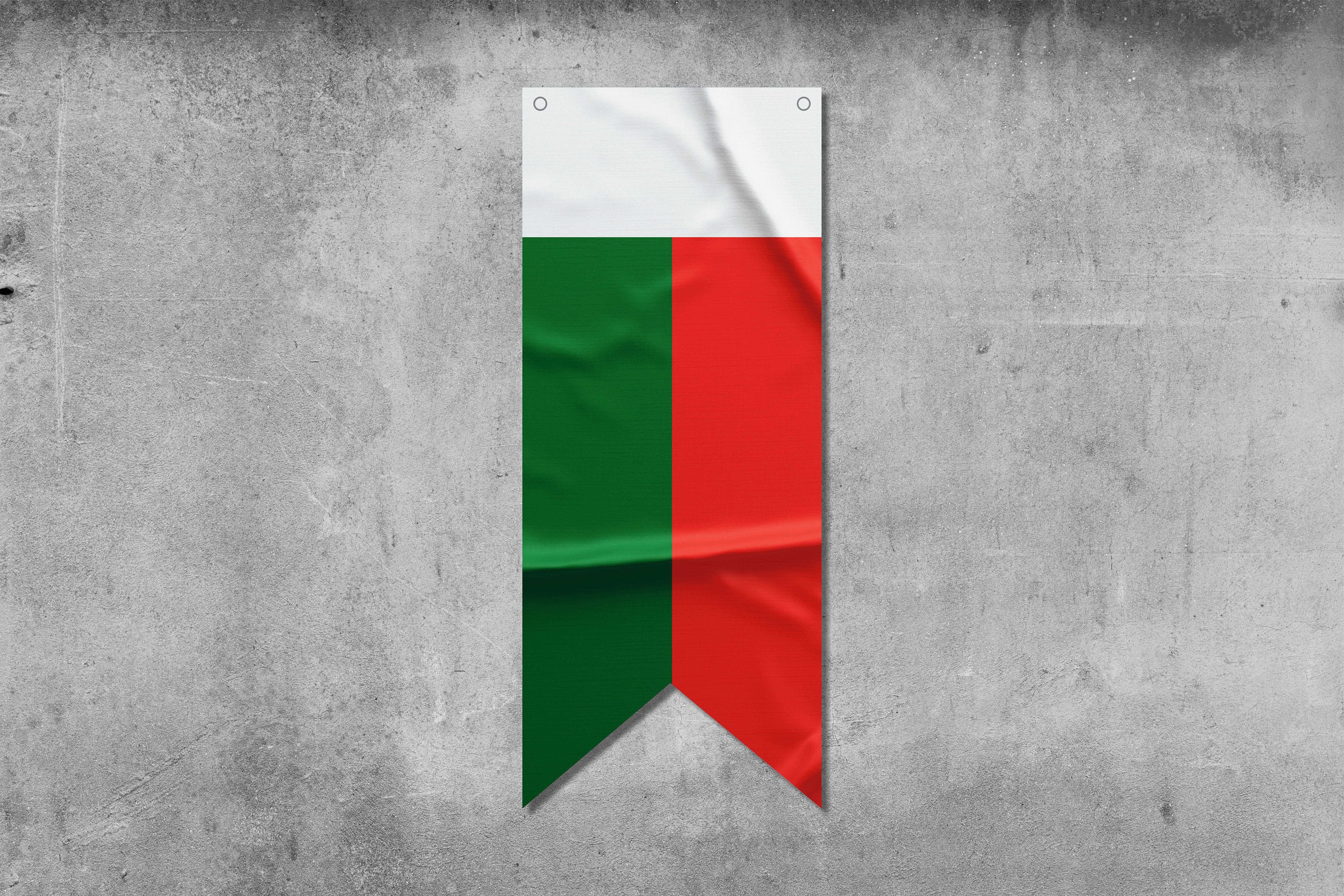 Madagascar Pennant Flag Banner | Country Flag Banner | High