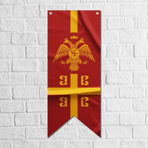 Byzantine Empire Pennant Flag Banner | High Quality Materials | Size: 50x120 cm