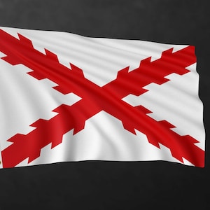 Bandeira do Império Espanhol | Bandeiras Históricas | Materiais de Alta Qualidade