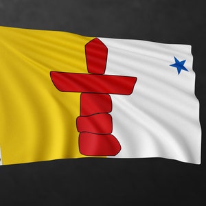 Nunavut Flag Banner | Canadian Flags | High Quality Materials