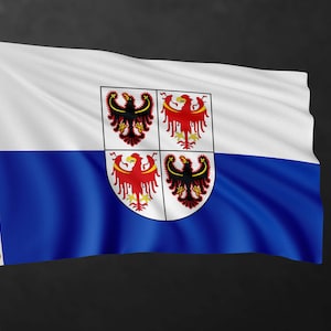 Trentino-South Tyrol Flag Banner | Italy Region Flags | High Quality Materials