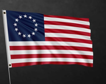 Betsy Ross Flagge Banner | Hochwertige Materialien